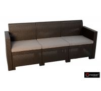 Комплект мебели NEBRASKA SOFA 3 (3х местный диван), венге